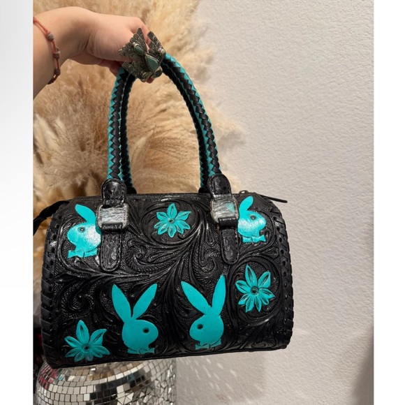 Leather Speedy 🐰 Authentic Western Leather Handbag size small